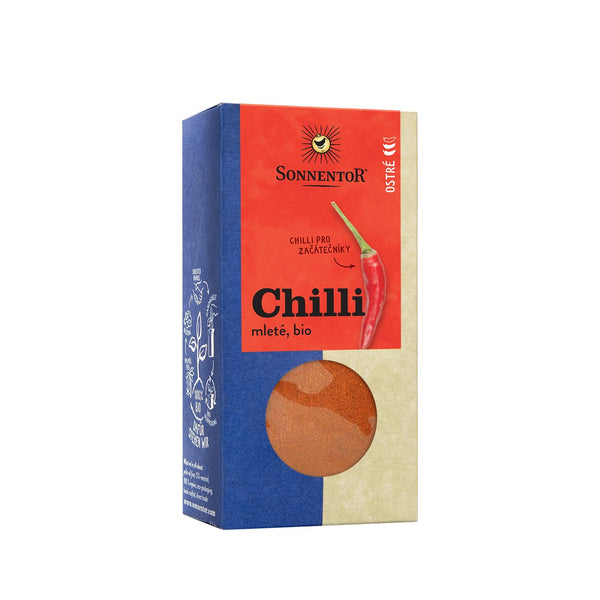 Sonnentor Chilli BIO - mleté (40 g)