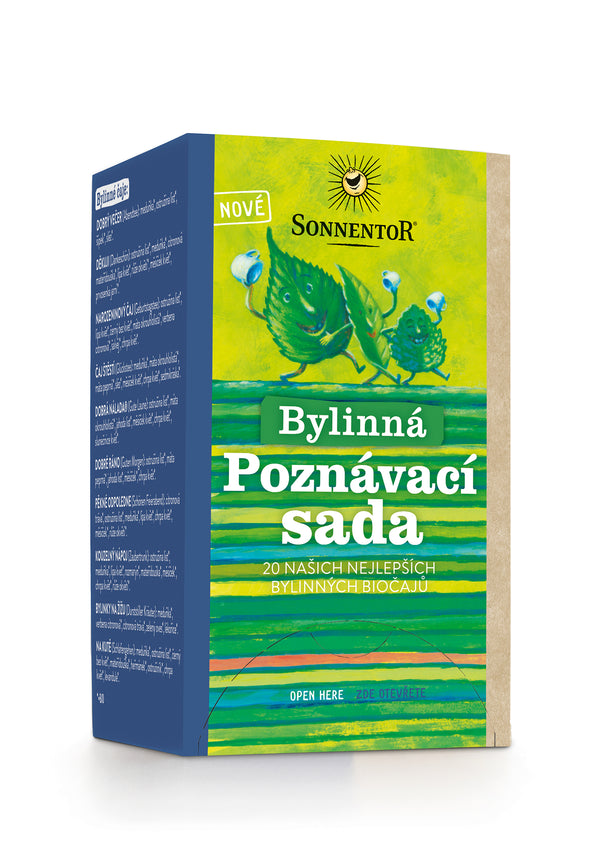 Sonnentor Bylinná poznávací sada čajů BIO - nálevové sáčky (20 ks)