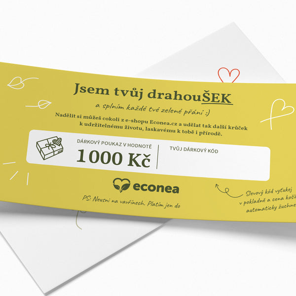 DrahoušEK - Fyzický dárkový poukaz