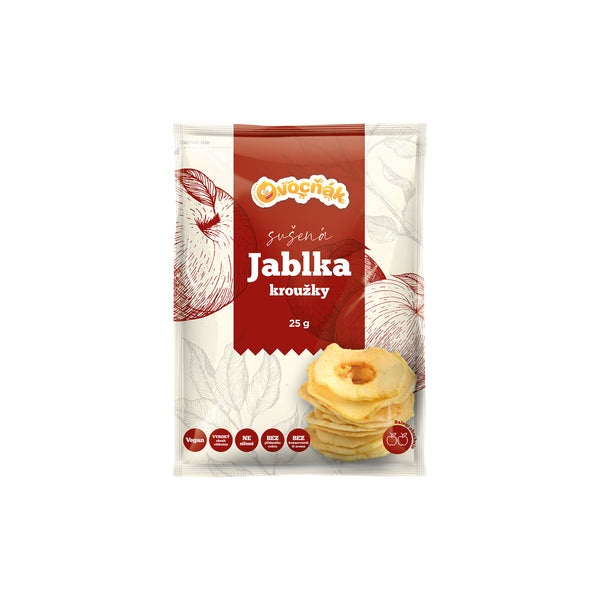 150110 Kroužky sušené jablečné 25 g OVOCŇÁK-1
