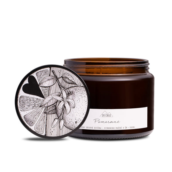 Svíčkuj Vonná svíčka - Pomeranč