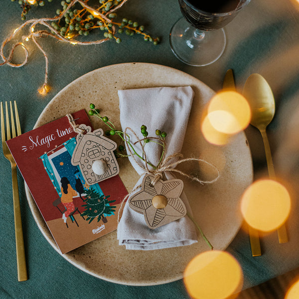 Blossombs Semínkové bomby - Vánoční sada DIY (9 ks)