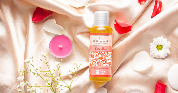 Saloos Tělový a masážní olej Erotika BIO (50 ml)