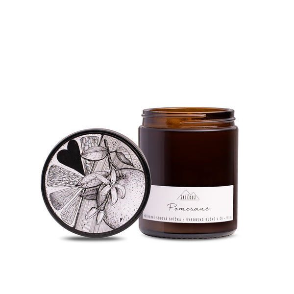 Svíčkuj Vonná svíčka - Pomeranč