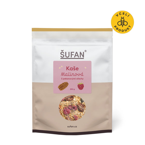 Šufan Malinová kaše s pekany (250 g)