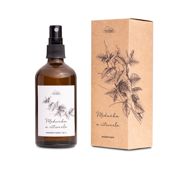Svíčkuj Interiérový parfém - Meduňka a citronela (100 ml)