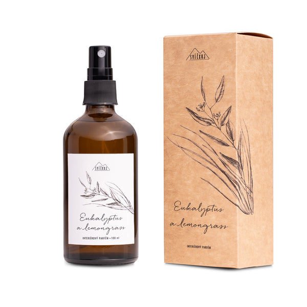 Svíčkuj Interiérový parfém - Eukalyptus a lemongrass (100 ml)