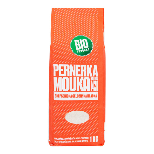 210107 Mouka pšeničná celozrnná hladká 1 kg BIO PERNERKA-1