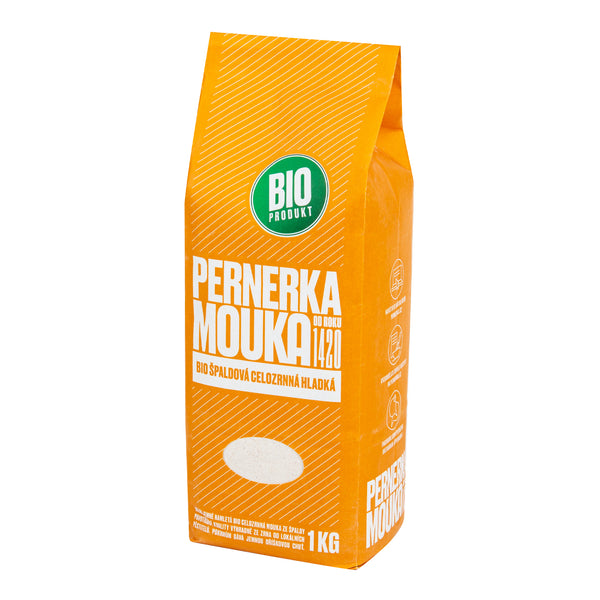 210109 Mouka špaldová celozrnná hladká 1 kg BIO PERNERKA-2
