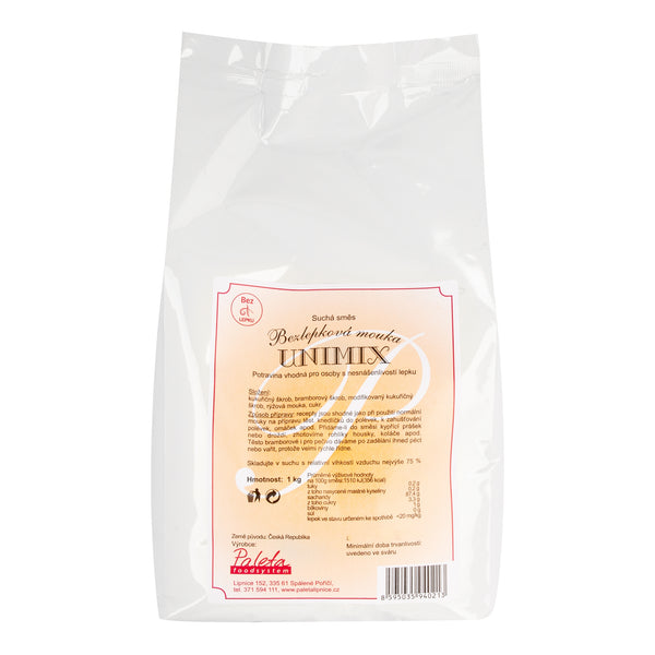 213018 Mouka bezlepková UNIMIX 1 kg PALETA-2