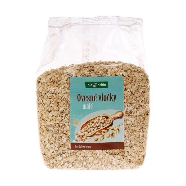 220081 Vločky ovesné bezlepkové malé 500 g BIO BIO NEBIO-1