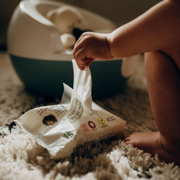 Naty Dětské vlhčené hygienické ubrousky