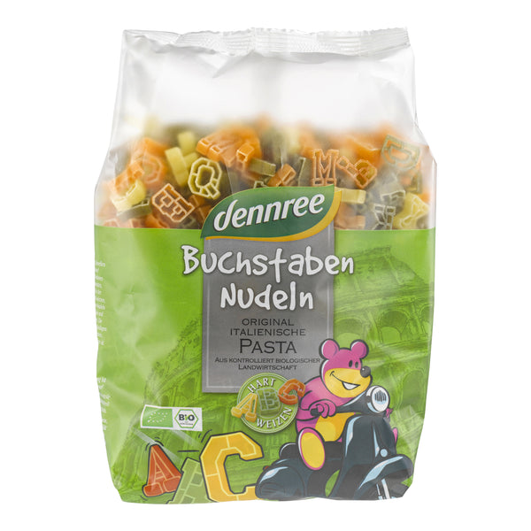 260166 Těstoviny písmenka 500 g BIO DENNREE-1