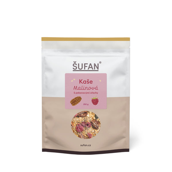 Šufan Malinová kaše s pekany (250 g)