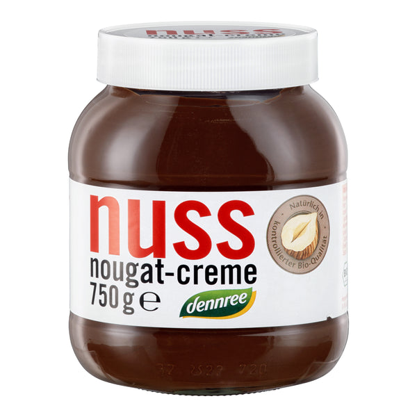 320018 Pomazánka ořechovo-nugátová 750 g BIO DENNREE-1