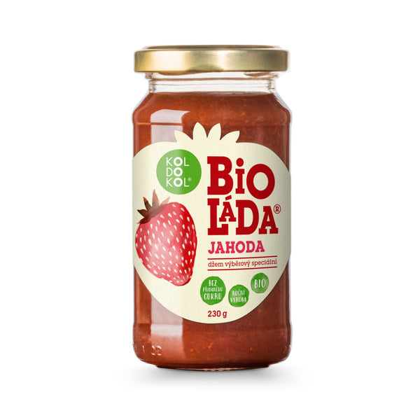 330116 Bioláda pomazánka ovocná jahoda 230 g BIO KOLDOKOL-1