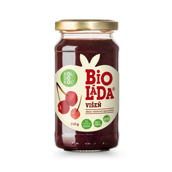 330118 Bioláda pomazánka ovocná višeň 230 g BIO KOLDOKOL-1