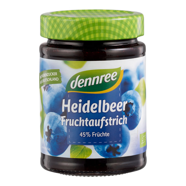 332041 Džem borůvkový 340 g BIO DENNREE-1