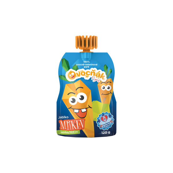 332052 Kapsička jablko-mrkev 120 g OVOCŇÁK-1