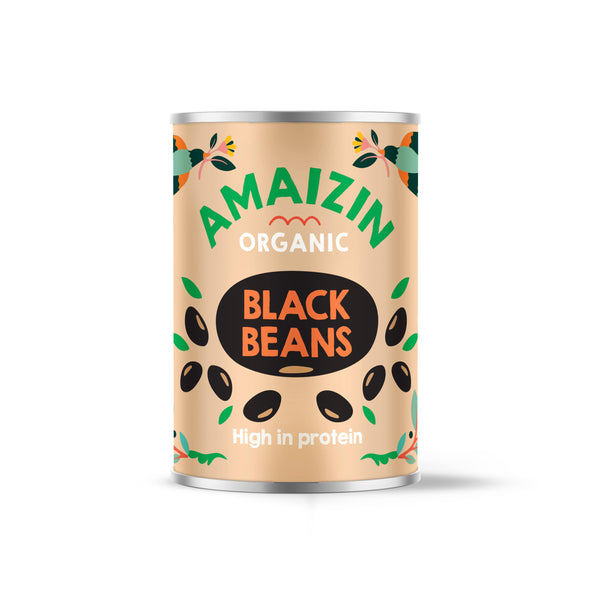 341051 Fazole černá sterilovaná 400 g BIO AMAIZIN-1