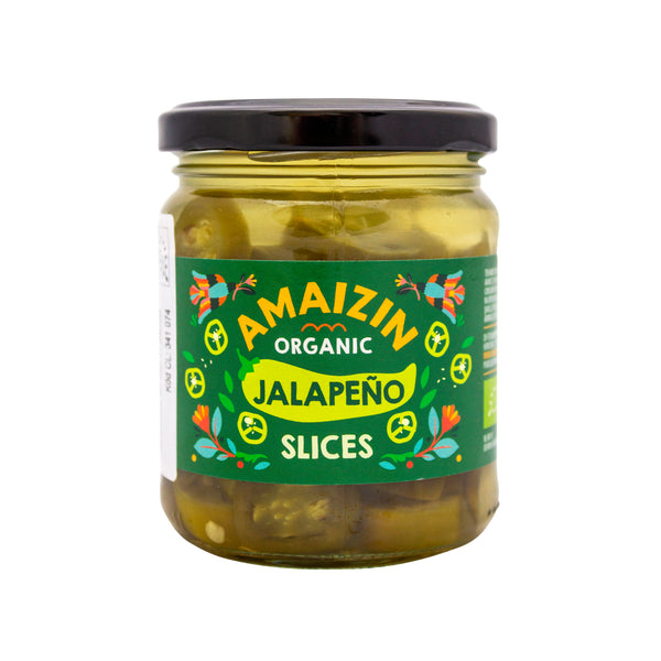 341074 Papričky Jalapenos sterilované 170 g BIO AMAIZIN-1