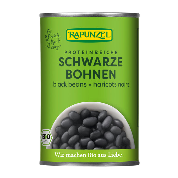 341083 Fazole černé sterilované400 g BIO RAPUNZEL -1