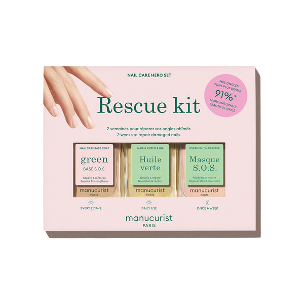 Manucurist Dárková sada Rescue Kit pro poškozené nehty