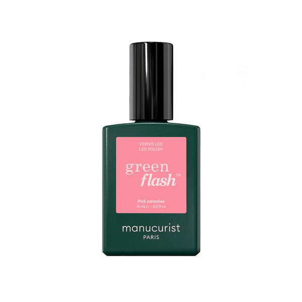 Manucurist Green Flash LED gel lak na nehty - Pink Paradise (15 ml)