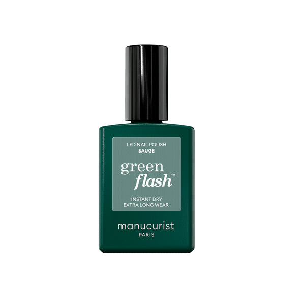 Manucurist Green Flash LED gel lak na nehty - Sauge (15 ml)