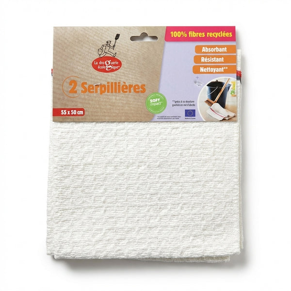 La Droguerie Ecologique by Ecodis Sada hadrů na podlahu z rec. vláken (2 ks)