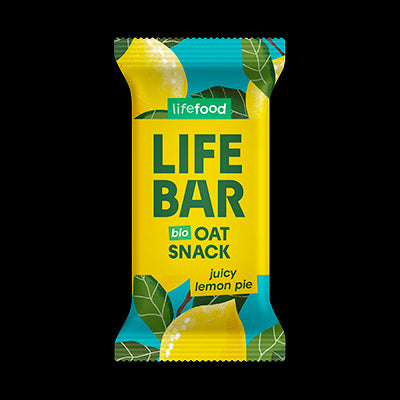 Lifefood Tyčinka Lifebar Oat Snack Citron BIO (40 g)