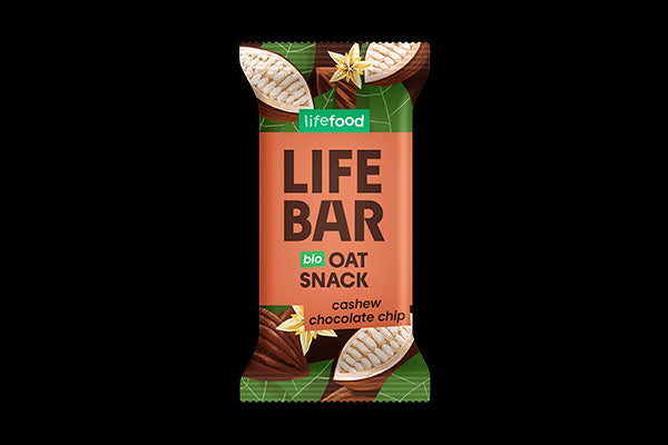 Lifefood Lifebar Oat snack Chocolate Chip BIO (40 g)