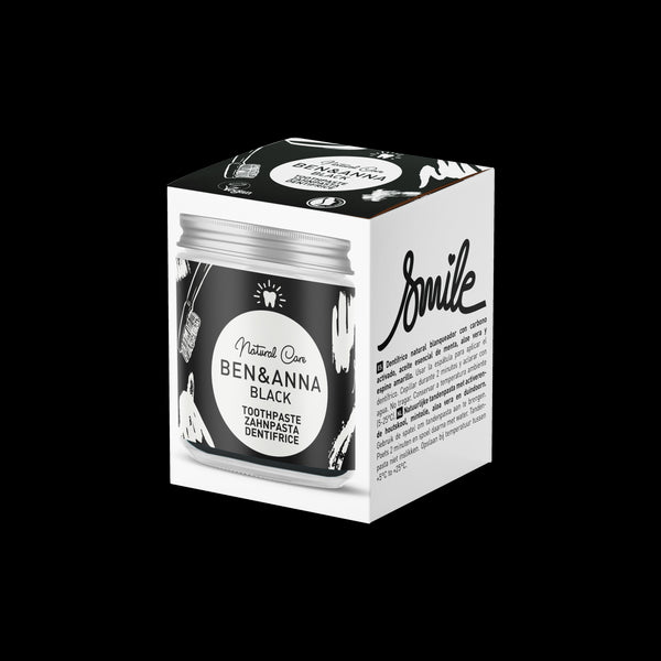 Ben & Anna Zubní pasta pro bělení zubů s aktivním uhlím (100 ml)