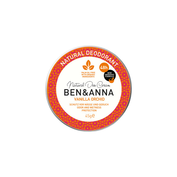Ben & Anna Krémový deodorant Vanilková orchidej (45 g)