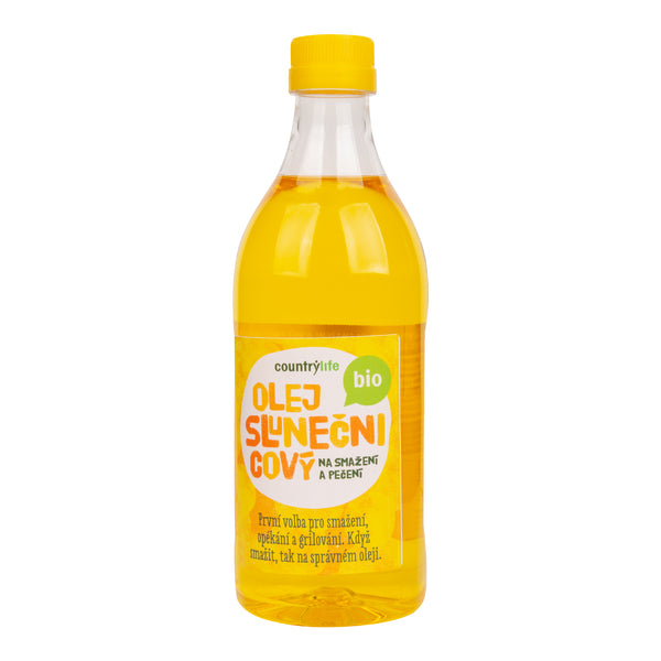 430056 Olej slunečnicový na smažení a pečení 1 l BIO COUNTRY LIFE-1