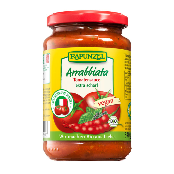 440222 Omáčka na těstoviny Arrabbiata 340 g BIO RAPUNZEL-1