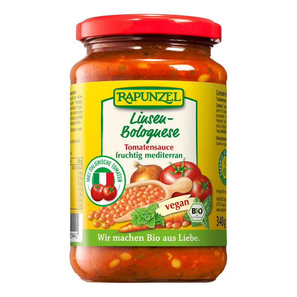 440223 Omáčka boloňská s červenou čočkou 340 g BIO RAPUNZEL-1