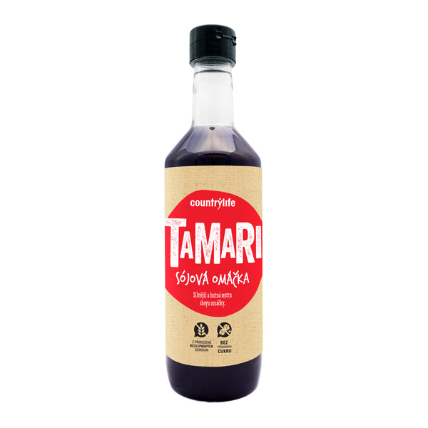 463001 Tamari sójová omáčka 500 ml COUNTRY LIFE-1