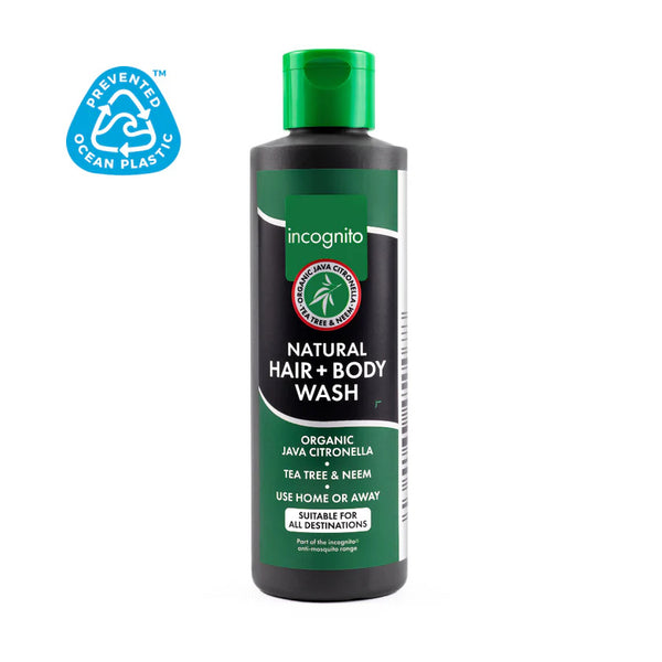 Incognito Ochranný vlasový a tělový šampon s citronelou jávskou (200 ml)