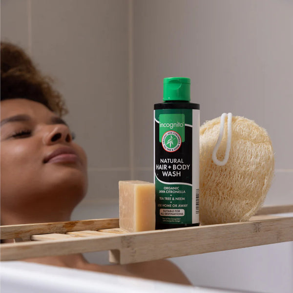 Incognito Ochranný vlasový a tělový šampon s citronelou jávskou (200 ml)