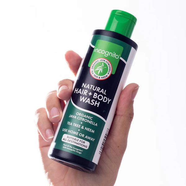 Incognito Ochranný vlasový a tělový šampon s citronelou jávskou (200 ml)