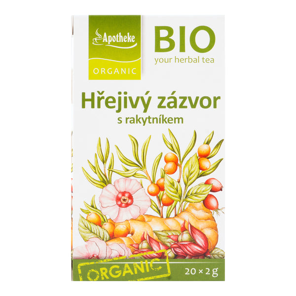 510150 Čaj hřejivý zázvor s rakytníkem 40 g BIOMEDIATE-1