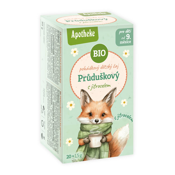 510489 Čaj dětský Průduškový s jitrocelem 20 sáčků 30 g BIO MEDIATE-2