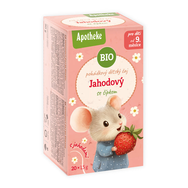 510578 Čaj dětský Jahodový se šípkem 20 sáčků 30 g BIO MEDIATE-1