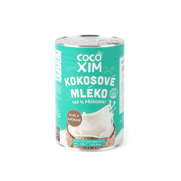 530075 Mléko kokosové na vaření plech 17-19 % 400 ml COCOXIM-1