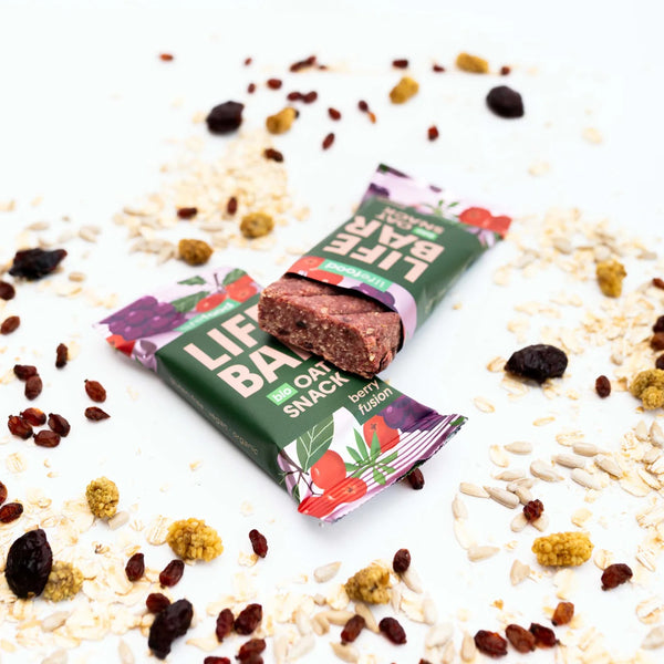 Lifefood Lifebar Oat snack Berry fusion BIO (40 g)