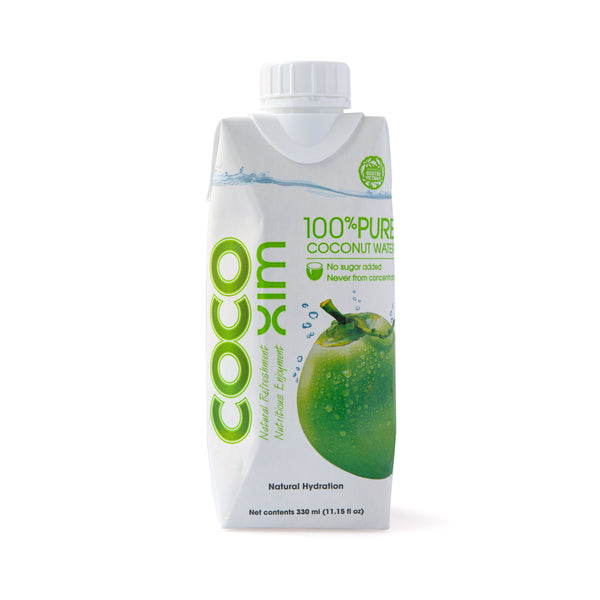 572049 Kokosová voda 100 % PURE 330 ml COCOXIM-1