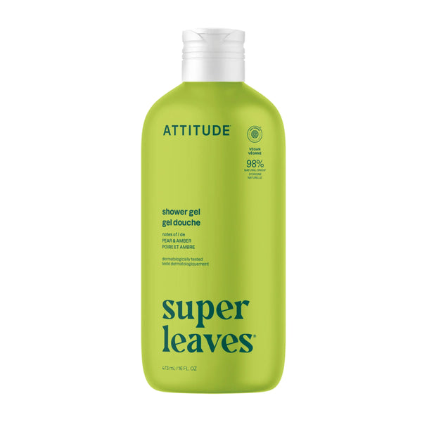 Attitude Sprchový gel Super Leaves - hruška a amber (473 ml)