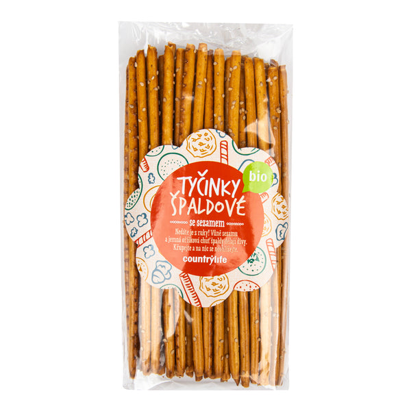 630117 Tyčinky špaldové se sezamem 150 g BIO COUNTRY LIFE-2