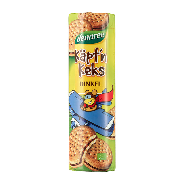 630267 Sušenky špaldové s kakaovou náplní 330 g BIO DENNREE-1